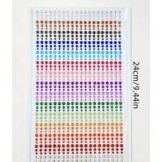 Body Jewel 900 steentjes in 15 kleuren en 3 maten